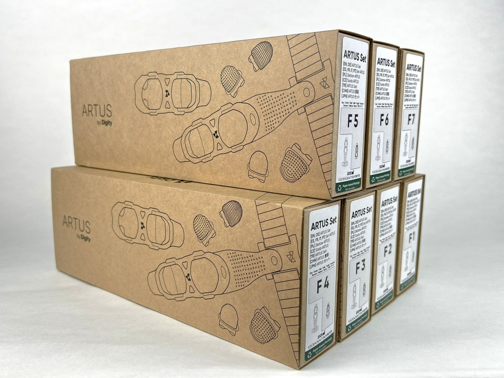 ARTUS 3 Finger 7-Set